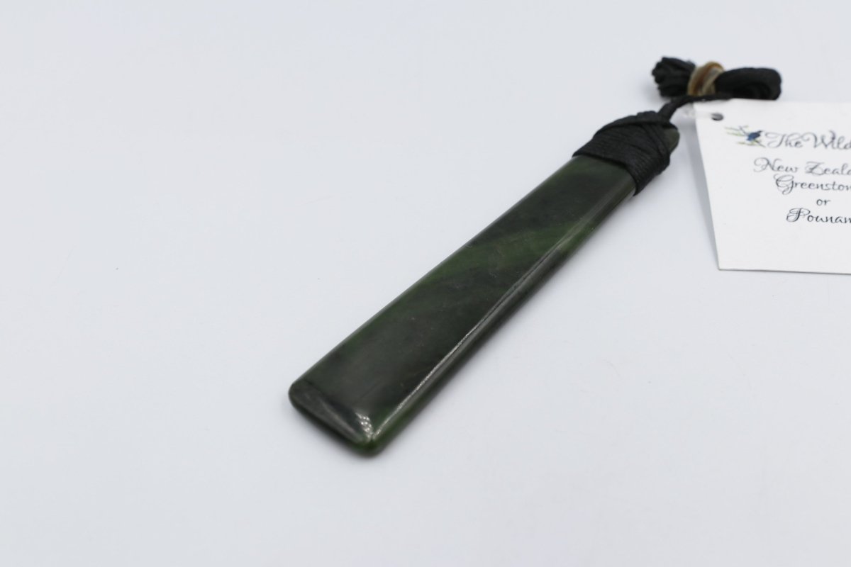 New Zealand Greenstone Toki WT105