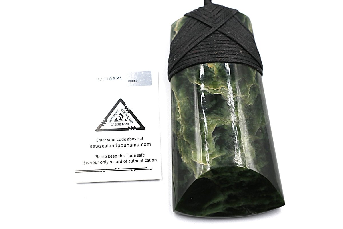 New Zealand Greenstone Polished Toki 95mm