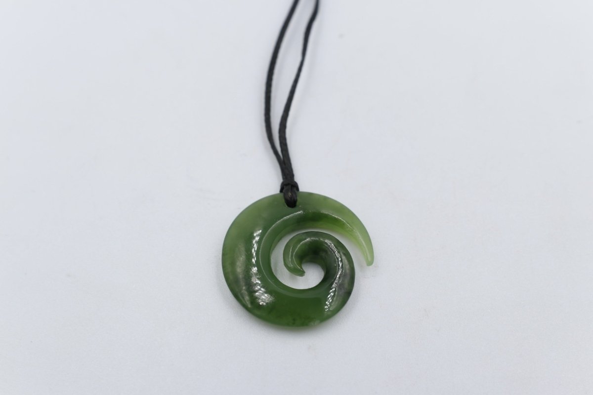 New Zealand Greenstone Koru 033025