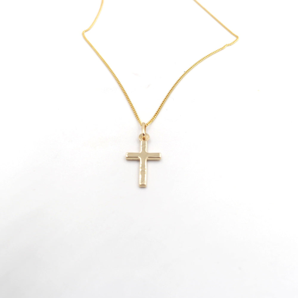 9ct Gold Cross 20mm 5P0019