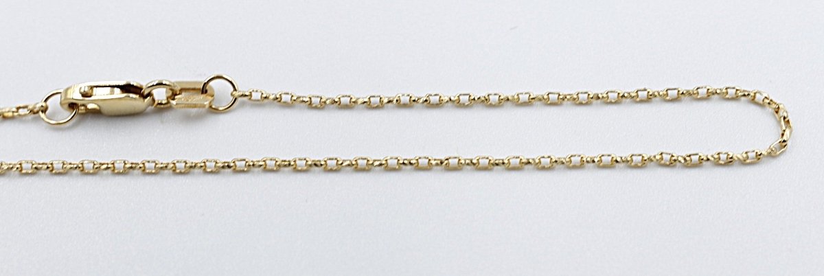9ct Gold Oval Belcher Bracelet