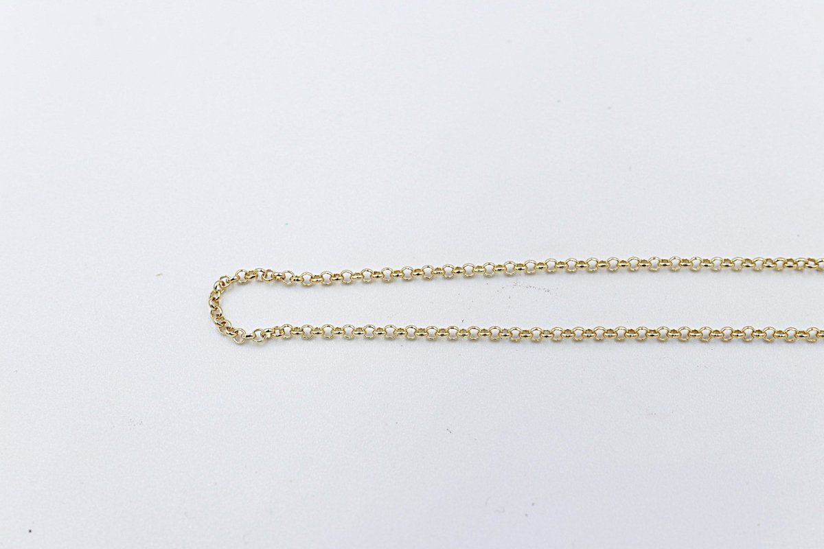 9ct Gold Belcher Link Anklet 9YB0.5