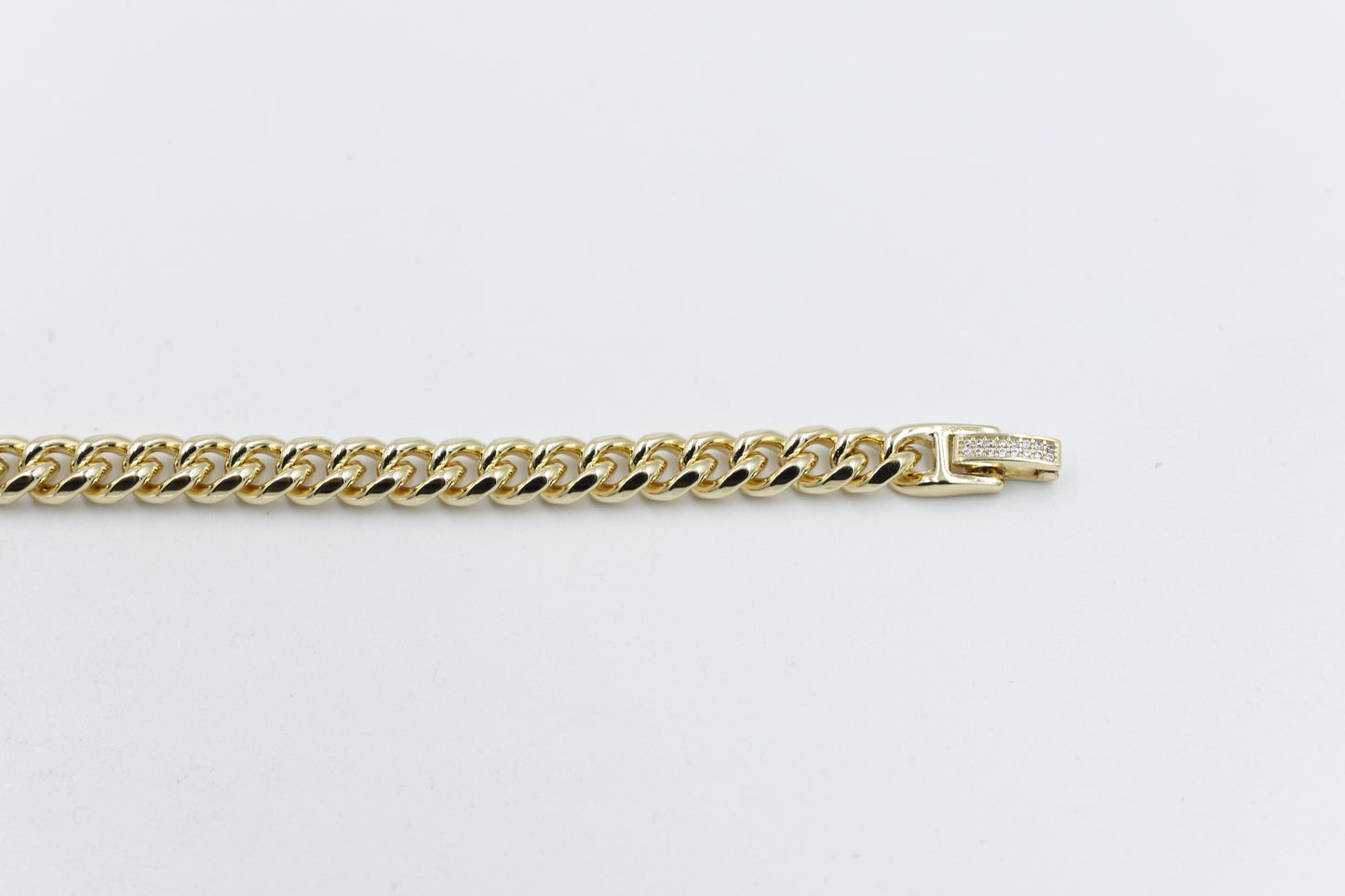 Gold Plated On steel Curb Bracelet T302706795