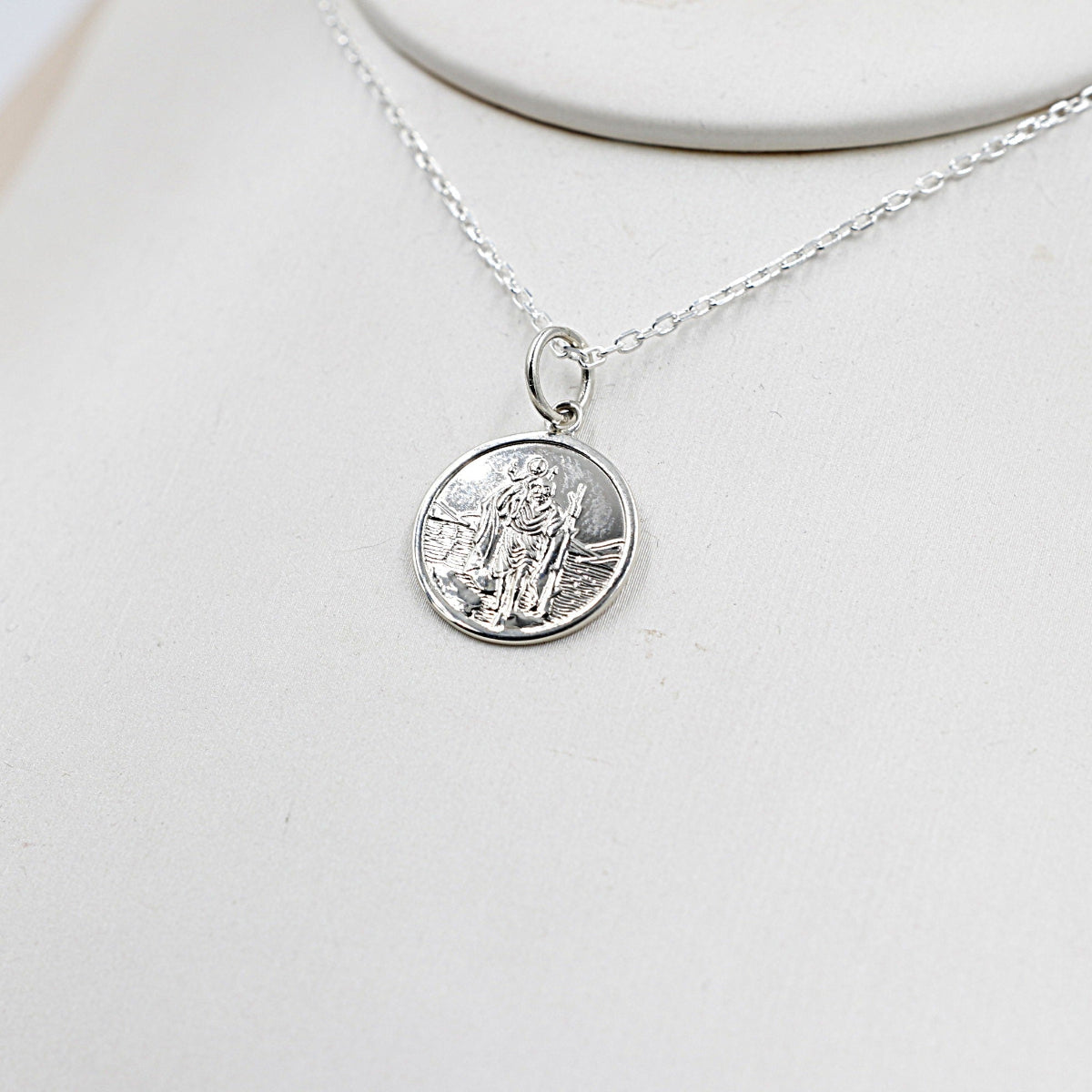 Stg silver Saint Christopher Pendent SSTCH72