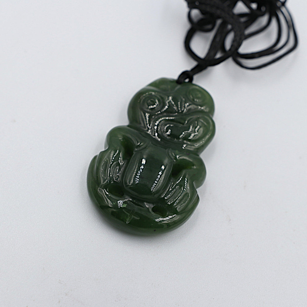 New Zealand Greenstone Hei Tiki DS340