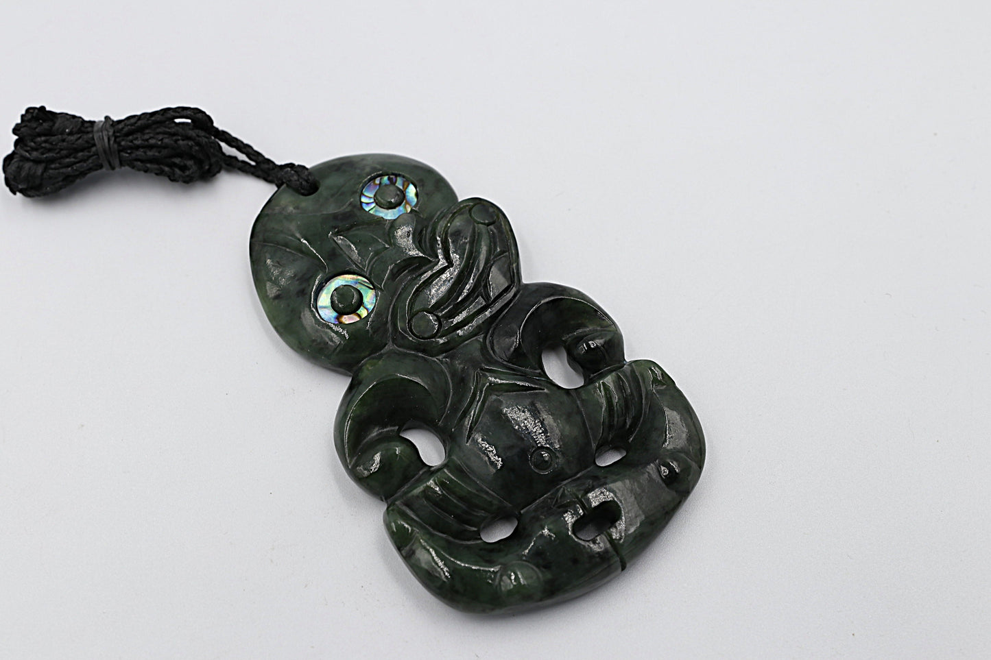 New Zealand Greenstone Hei Tiki 100mm