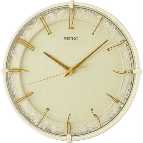 Seiko Cream Wall Clock - QXA811-C