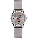 Disney Petite Minnie Silver Mesh Strap Watch TA56706