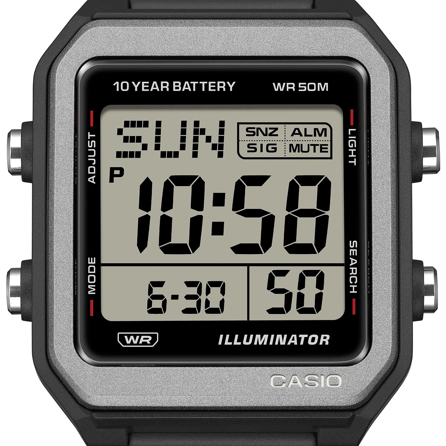 Casio Digital Watch W221H-1A