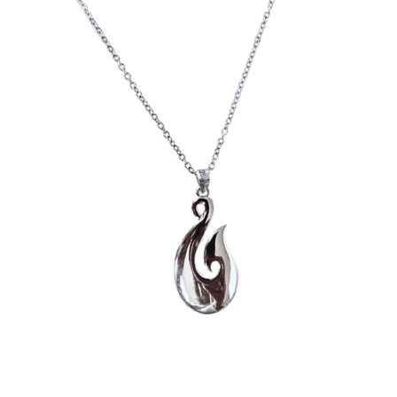 Stg Silver Fish Hook Pendent XP104
