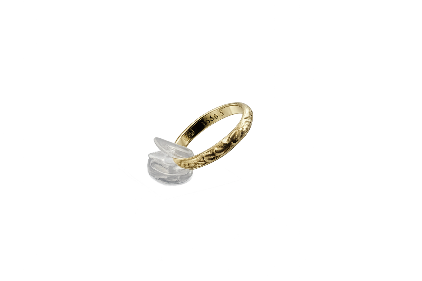 9ct Gold Antique Wedding Band J1258 3mm