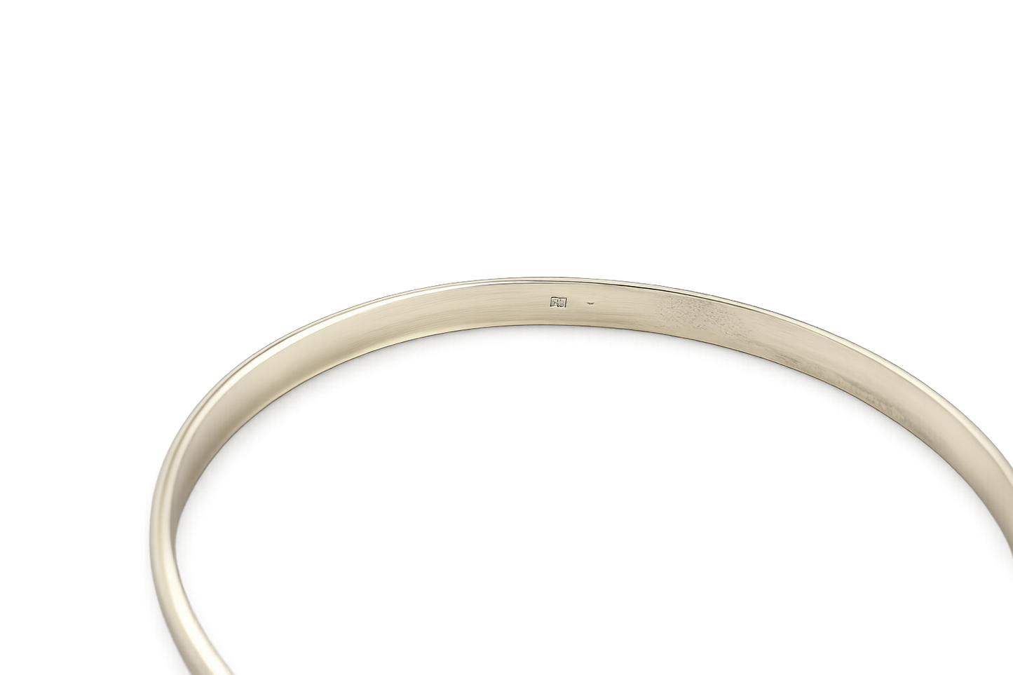 9ct Yellow Gold Solid Bangle REP156