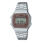 Casio Silver Vintage Watch - A168WA-5A