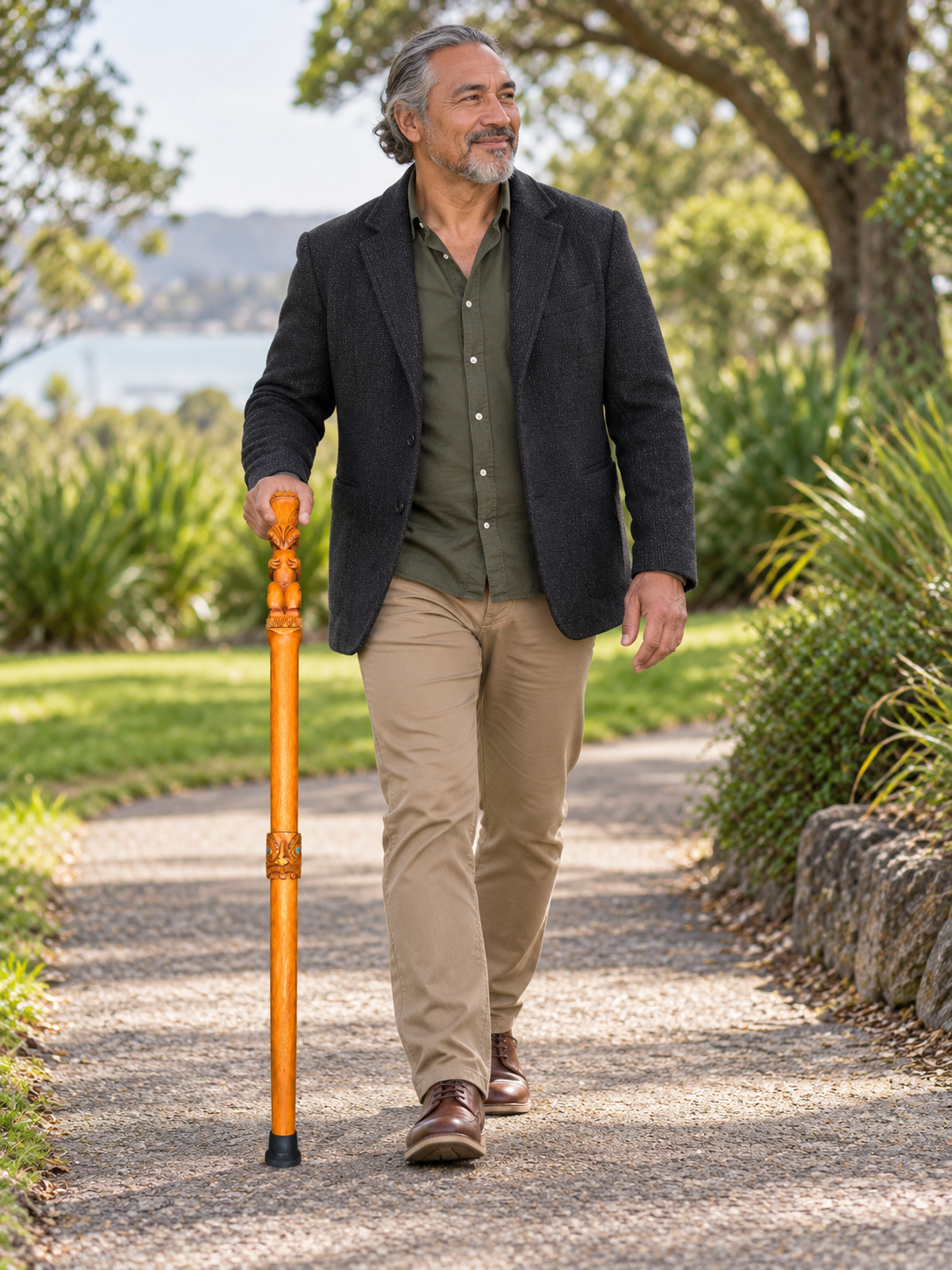 Wooden Walking Stick WA062