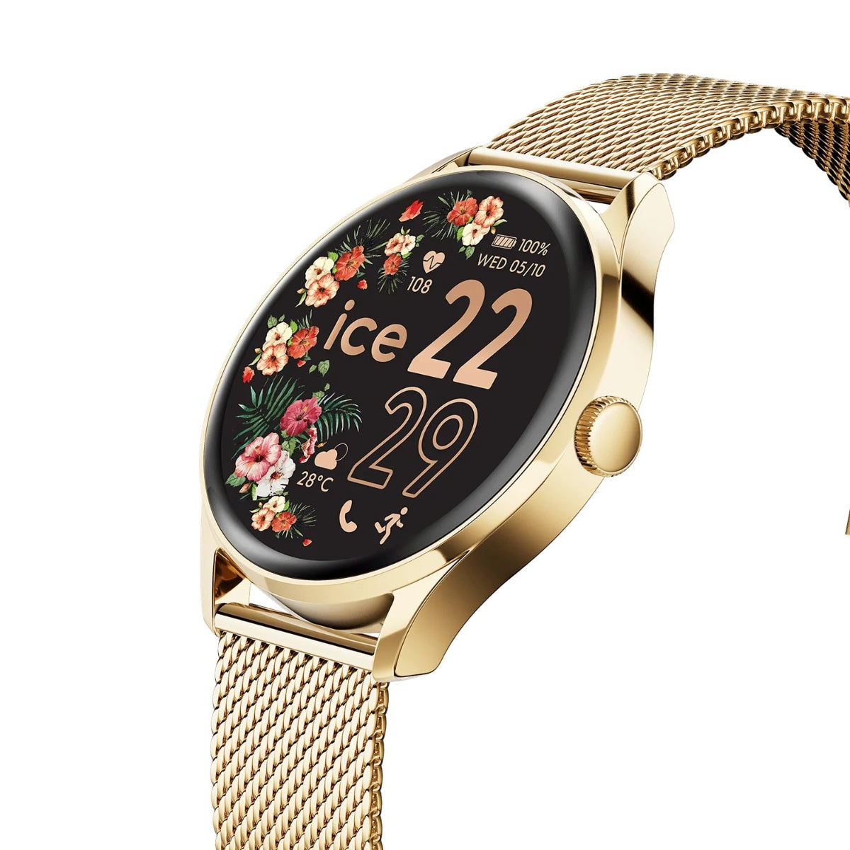 Ice Watch Smart 2.0 Amoled Screen Gold Milanese 024655