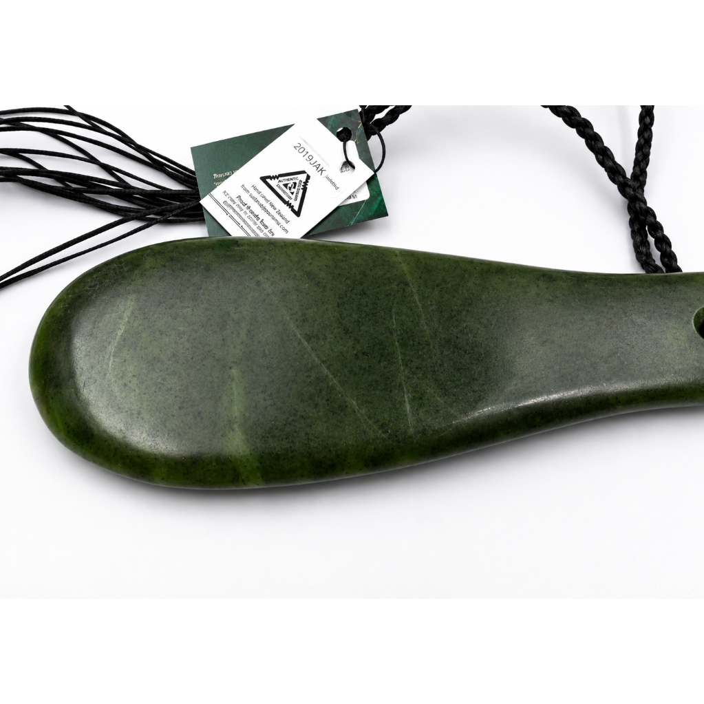 New Zealand Greenstone Mere 275 mm with Base - WGNZOMERE27