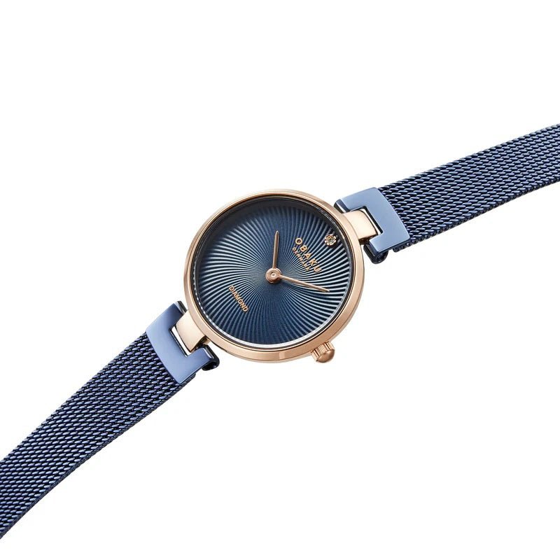 Obaku Ladies Diamant Petite - Ocean V256SXVLML