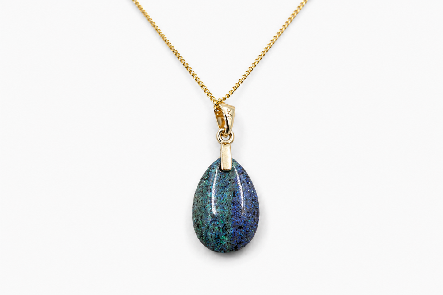 9ct Gold Set Full Opal Pendent SYP3629