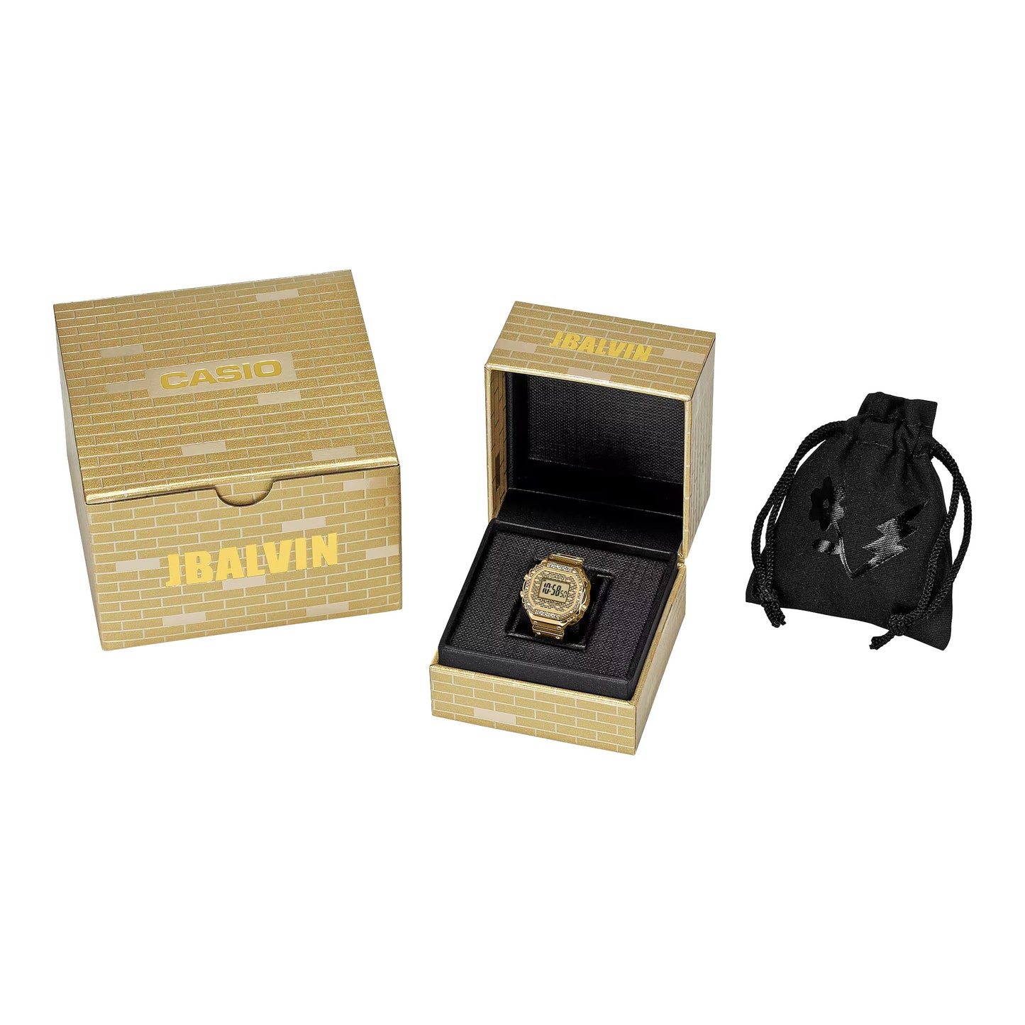 Casio Ring Watch collaboration with J Balvinwatch CRW-001JB-9