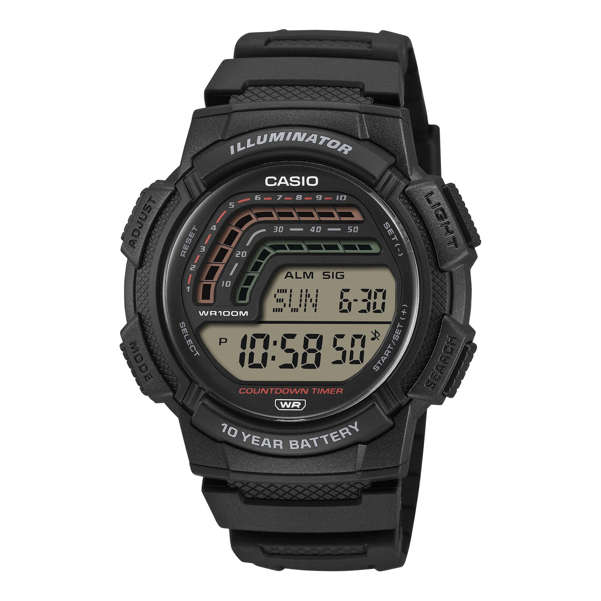 Casio Digital Watch WS1800-1A
