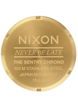 Nixon Mens Sentry Chrono All Gold/Black Watch - A386 510-00