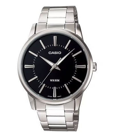 Casio Mens Classic Silver Watch - MTP-1303D-aAV