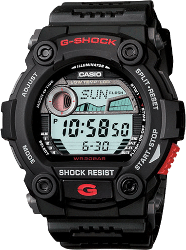 G shock Tide and Moon Graph Digital Watch G7900-1D