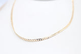 9ct Gold Curb Link Chain 55cm