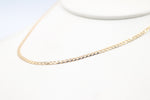 9ct Gold Curb Link Chain 55cm