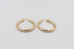 9ct Gold  Hoop Earrings GE017