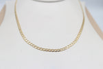 9ct Gold Curb Link Chain 55cm GC003