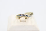 9ct Gold Sapphire and Diamond Ring