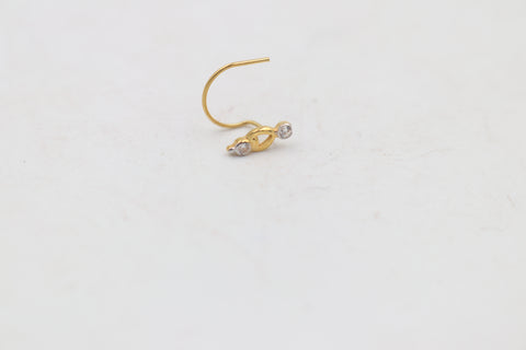 22ct Gold Nose Stud NS05