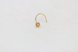 22ct Gold Nose Stud NS06