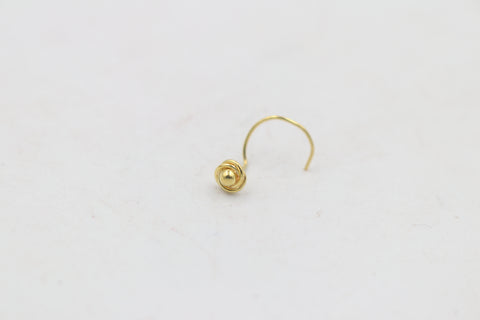 22ct Gold Nose Stud NS07