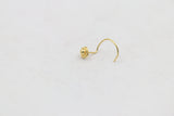 22ct Gold Nose Stud NS07