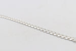 Sterling Silver Curb link Bracelet IRB14