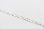 Sterling Silver Curb link Bracelet IRA54