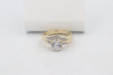 9ct Gold Set of 2 with CZ