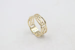 9ct Gold Wedding Band 8.5mm wide
