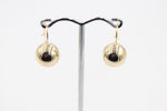 9ct Gold Euroball Earrings 12.5mm 5ER0123