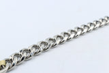 Stainelss Steel Curb Link Bracelet 21cm GP10
