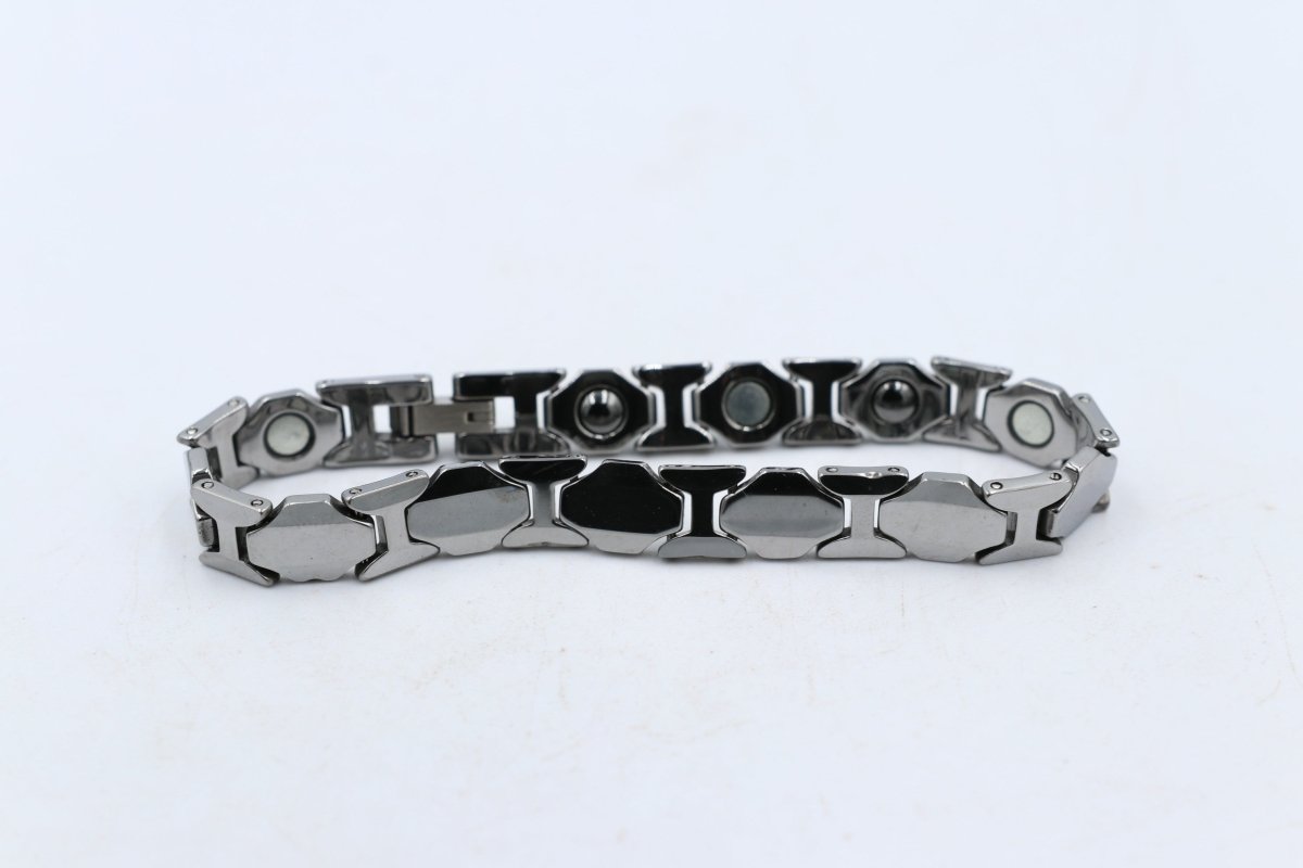 High tech Ceramic Hematite Health Bracelet M06