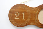 Pine Wood 21st key Maori Island Design