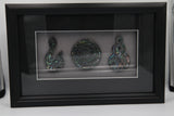 Framed Paua Pieces