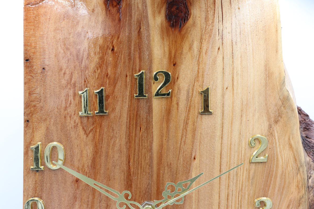 Solid Kauri Wooden Clock Stonex Jewellers