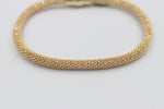 Gold Plated on Stg Silver Magnetic Clasp Bracelet