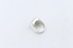 Stg Silver Ring with New Zealand Greenstone 331ALX