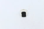 Stg Silver Ring with Onyx 439ALX