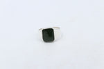 Stg Silver Ring with New Zealand Onyx 76ALX